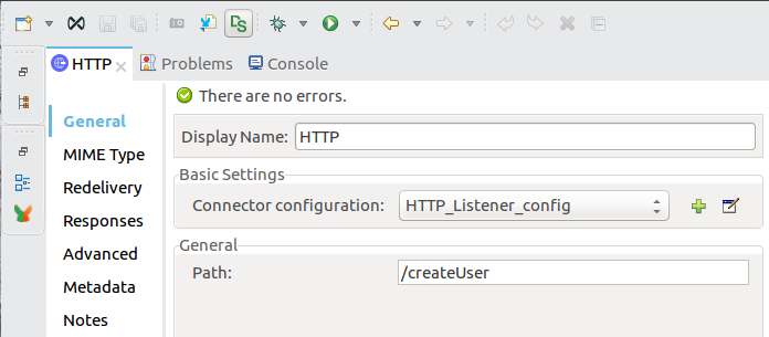 Remedy HTTP config properties