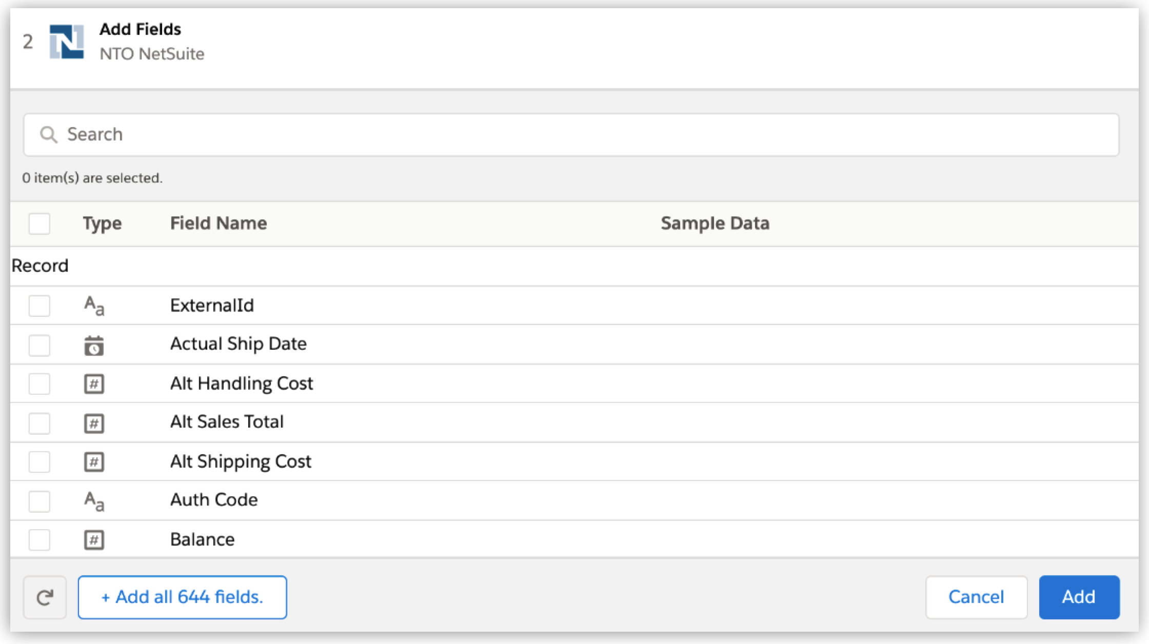 "項目の [Refresh (更新)