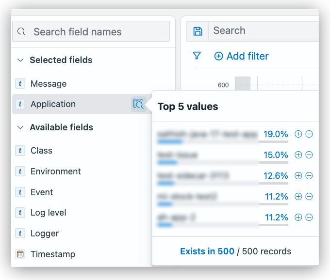 Top 5 Application Fields Example