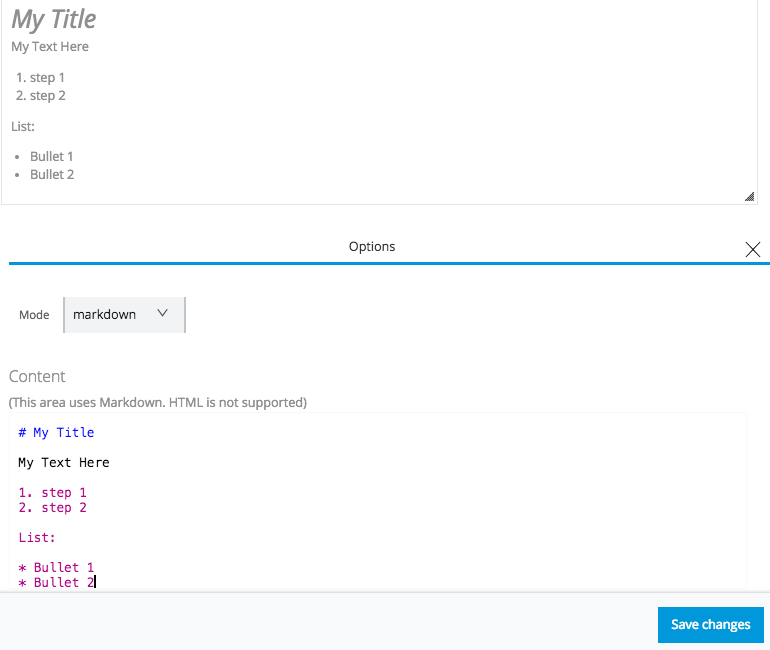 A text editor that uses Markdown to format text.